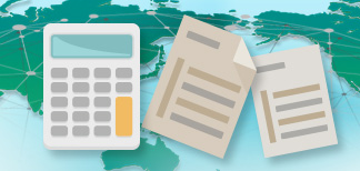 検査ご依頼の目安となる概算見積を簡単にシミュレーションできる「海外代行検査 簡易見積シミュレーション」へ